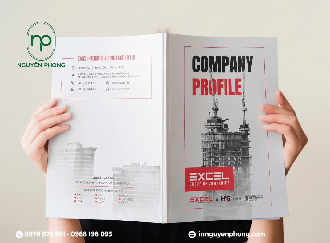 Profile chỉn chu giúp củng cố hình ảnh uy tín của doanh nghiệp 